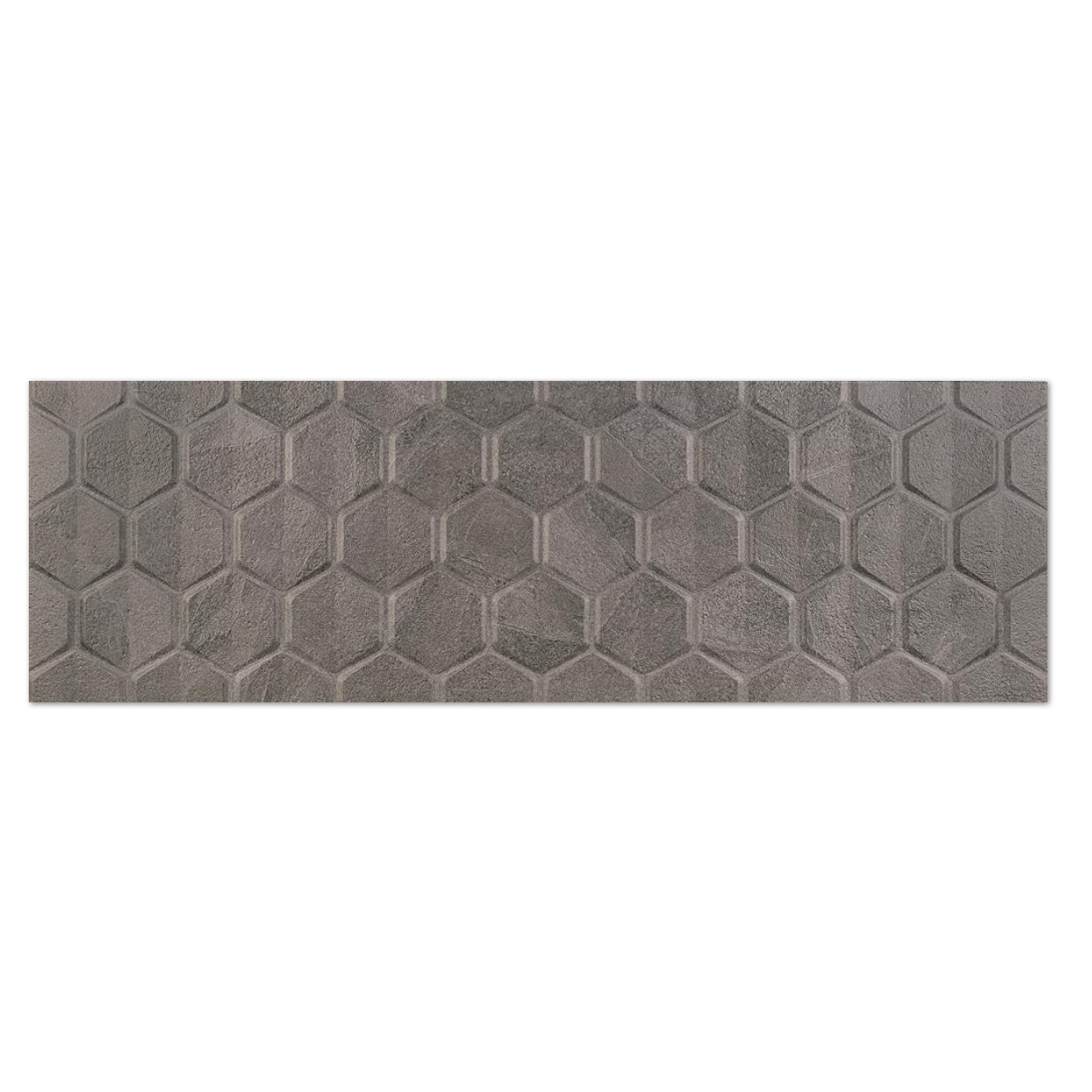 Durstone Hexon Black Wandtegel 31x98cm